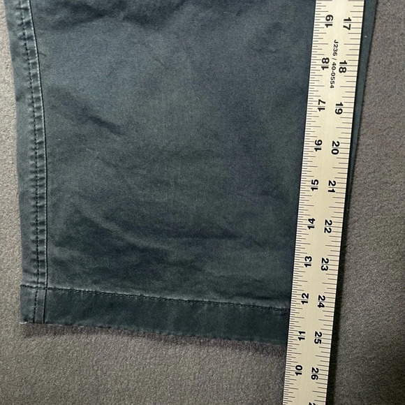 LL Bean Favorite Fit Gray Cropped Pants Womens 14R stretch Casual cute 1326 - Picture 6 of 10